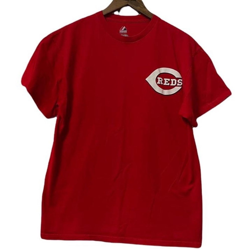 MLB Cincinnati Reds Big “C” logo Pro Sports Short Sleeve Crewneck T-Shirt